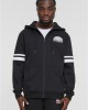 Суичър с цип Southpole College Zip Hoody black/white XXL