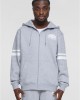 Суичър с цип Southpole College Zip Hoody heathergrey/white XXL