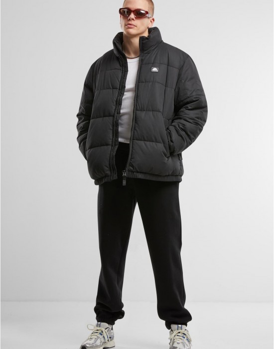 Мъжко Яке Southpole Color Block Puffer Jacket black/black XXL