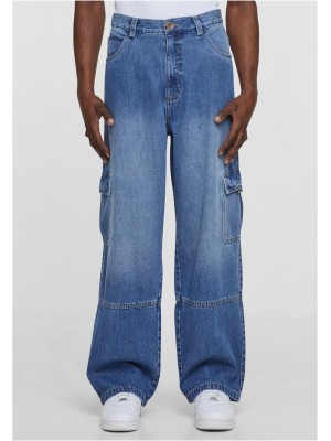 Дънки Southpole Cargo Denim Pants middeepblue 36 Дънки Southpole Cargo Denim Pants middeepblue 36