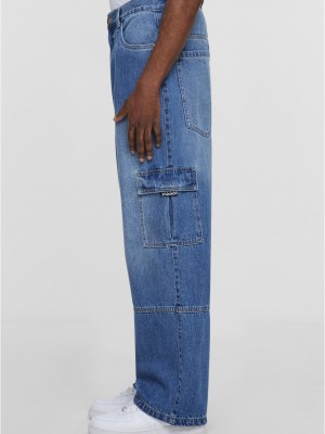 Дънки Southpole Cargo Denim Pants middeepblue 36 Дънки Southpole Cargo Denim Pants middeepblue 36