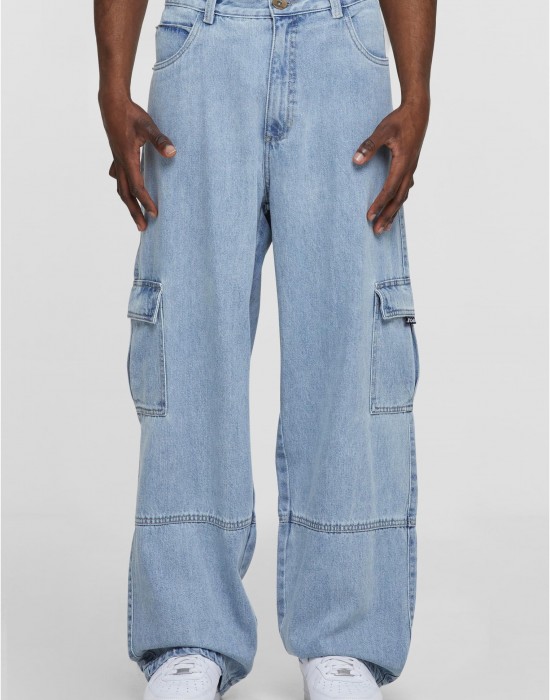 Дънки Southpole Cargo Denim Pants light washed 36 Дънки Southpole Cargo Denim Pants light washed 36