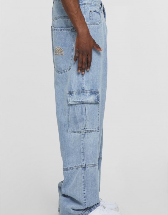 Дънки Southpole Cargo Denim Pants light washed 36 Дънки Southpole Cargo Denim Pants light washed 36