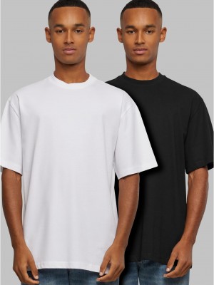2 Броя Изчистени Мъжки ТенискиTall Tee 2-Pack white+black XXL 2 Броя Изчистени Мъжки ТенискиTall Tee 2-Pack white+black XXL