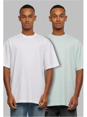 2 Броя Изчистени Мъжки ТенискиTall Tee 2-Pack frostmint+white XXL 2 Броя Изчистени Мъжки ТенискиTall Tee 2-Pack frostmint+white XXL
