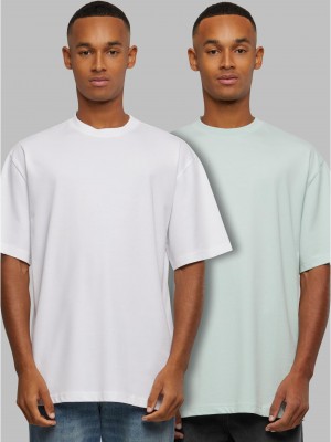2 Броя Изчистени Мъжки ТенискиTall Tee 2-Pack frostmint+white XXL 2 Броя Изчистени Мъжки ТенискиTall Tee 2-Pack frostmint+white XXL