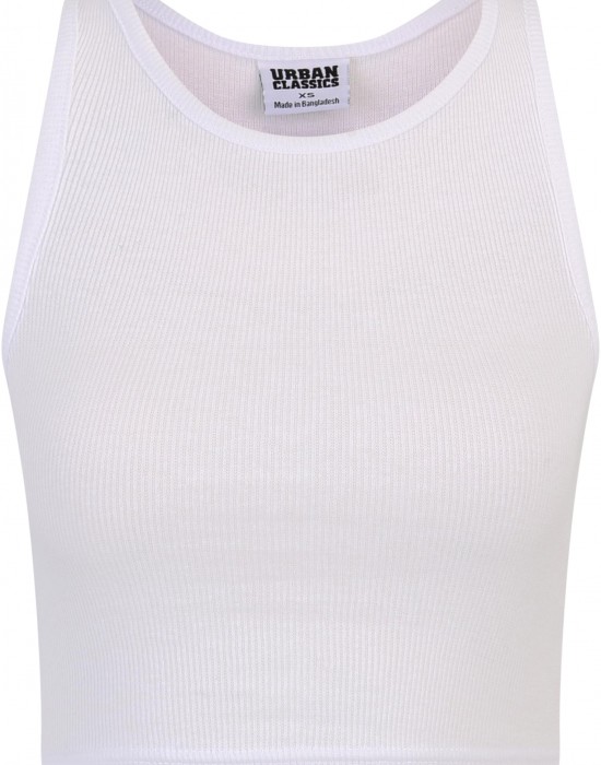 2 Броя Дамски Потници Ladies Cropped Rib Top 2-Pack frostmint+white XXL