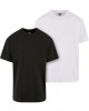 2 Броя Изчистени Мъжки ТенискиHeavy Oversized Tee 2-Pack black+white XXL 2 Броя Изчистени Мъжки ТенискиHeavy Oversized Tee 2-Pack black+white XXL