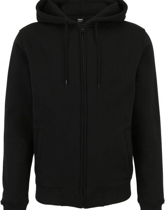 Суичър 2-tone Zip Hoody blk/blk XXL