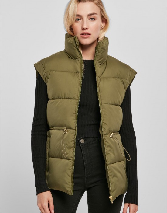 Грейка Ladies Waisted Puffer Vest olive XXL