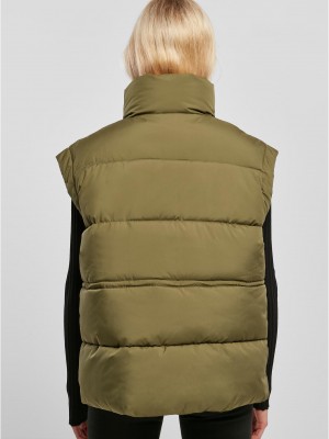 Грейка Ladies Waisted Puffer Vest olive XXL