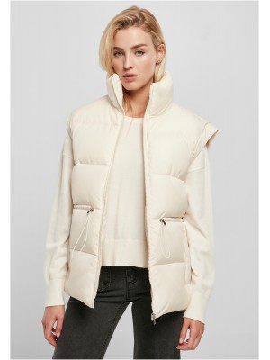 Грейка Ladies Waisted Puffer Vest whitesand XXL