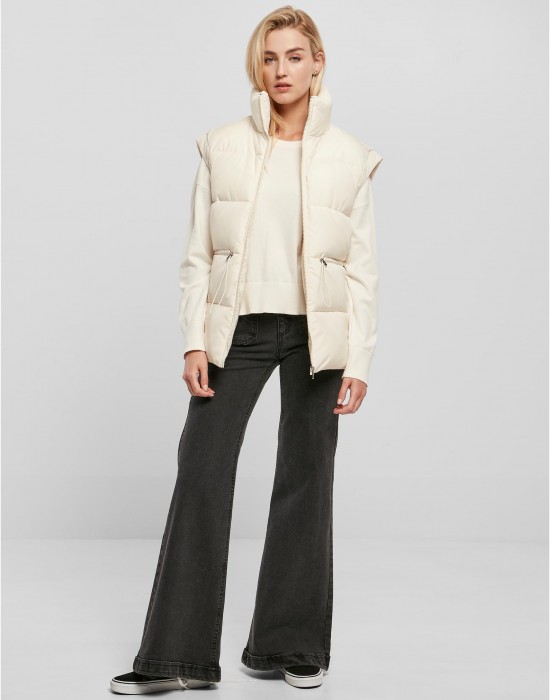 Грейка Ladies Waisted Puffer Vest whitesand XXL