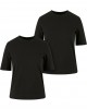 2 Броя Изчистени Дамски ТенискиLadies Classy Tee 2-Pack black+black XXL 2 Броя Изчистени Дамски ТенискиLadies Classy Tee 2-Pack black+black XXL