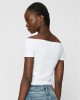 2 Броя Изчистени Дамски ТенискиLadies Organic Off Shoulder Rib Tee 2-Pack black+white XXL 2 Броя Изчистени Дамски ТенискиLadies Organic Off Shoulder Rib Tee 2-Pack black+white XXL