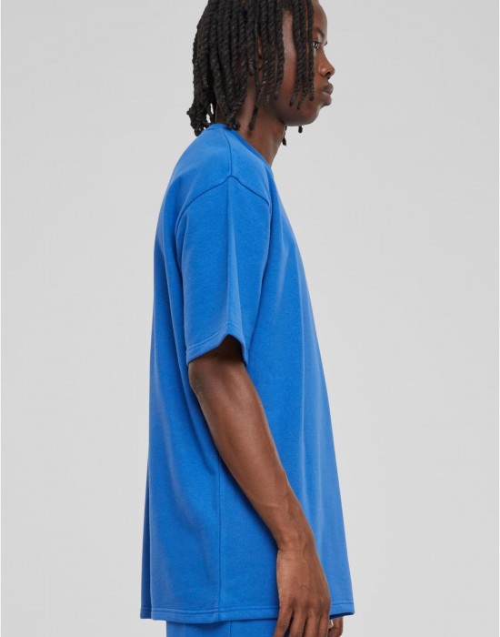 Тениска Light Terry T-Shirt Crew royal XXL