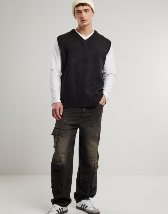 Грейка Knitted Vest black XXL Грейка Knitted Vest black XXL