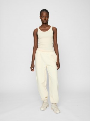 2 Броя Дамски Потници Ladies Organic Basic Rib Top 2-Pack whitesand+black XXL