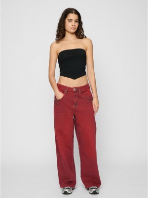 2 Броя Дамски Потници Ladies Knotted Bandeau Top 2-Pack white+black XS