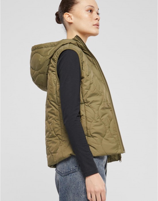 Грейка Ladies Super Light Puffer Vest olive XXL