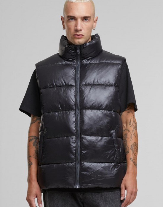 Грейка Recycled Big Puffer Vest black XXL Грейка Recycled Big Puffer Vest black XXL
