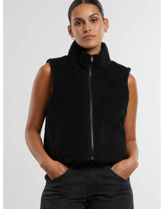 Грейка Ladies Short Sherpa Vest black XXL