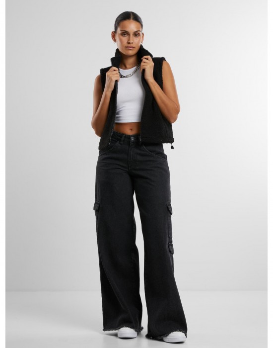 Грейка Ladies Short Sherpa Vest black XXL