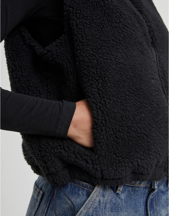 Грейка Ladies Short Sherpa Vest black XXL