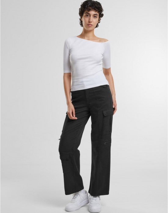 2 Броя Изчистени Дамски ТенискиLadies Organic Asymmetric Rib Tee 2-Pack white+white XXL 2 Броя Изчистени Дамски ТенискиLadies Organic Asymmetric Rib Tee 2-Pack white+white XXL