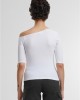 2 Броя Изчистени Дамски ТенискиLadies Organic Asymmetric Rib Tee 2-Pack white+white XXL 2 Броя Изчистени Дамски ТенискиLadies Organic Asymmetric Rib Tee 2-Pack white+white XXL