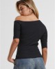 2 Броя Изчистени Дамски ТенискиLadies Organic Asymmetric Rib Tee 2-Pack black+black XXL 2 Броя Изчистени Дамски ТенискиLadies Organic Asymmetric Rib Tee 2-Pack black+black XXL