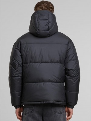 Суичър Basic Puffer Jacket With Hood black XXL Суичър Basic Puffer Jacket With Hood black XXL