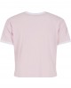 Тениска Ladies Contrast Retro T-Shirt blushedrose/white XXL