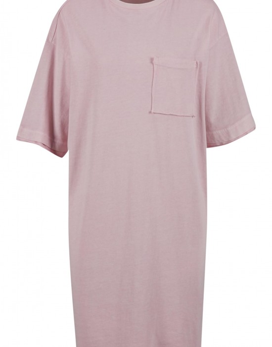Тениска Ladies Washed Jersey T-Shirt Dress blushedrose XXL