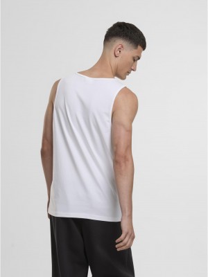 2 Броя Мъжки ПотнициJersey Loose Tank 2-Pack white+white XXL 2 Броя Мъжки ПотнициJersey Loose Tank 2-Pack white+white XXL