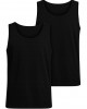 2 Броя Мъжки ПотнициJersey Loose Tank 2-Pack black+black XXL 2 Броя Мъжки ПотнициJersey Loose Tank 2-Pack black+black XXL