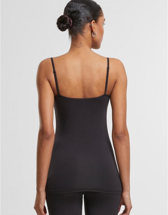 2 Броя Дамски Потници Ladies Bamboo Tank Top 2-Pack black+black XS