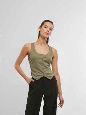 Грейка Ladies Jersey Vest paleolive XS Грейка Ladies Jersey Vest paleolive XS