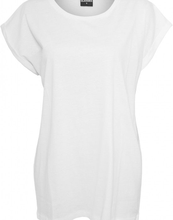 2 Броя Изчистени Дамски ТенискиLadies Extended Shoulder Tee 2-Pack teal+white XXL 2 Броя Изчистени Дамски ТенискиLadies Extended Shoulder Tee 2-Pack teal+white XXL