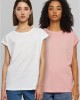 2 Броя Изчистени Дамски ТенискиLadies Extended Shoulder Tee 2-Pack lemonadepink+white XXL 2 Броя Изчистени Дамски ТенискиLadies Extended Shoulder Tee 2-Pack lemonadepink+white XXL