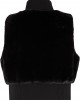 Грейка Ladies Cropped Faux Fur Vest black XS