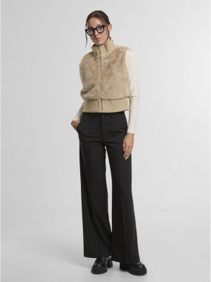 Грейка Ladies Cropped Faux Fur Vest wetsand XS Грейка Ladies Cropped Faux Fur Vest wetsand XS