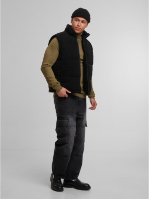 Грейка Basic Teddy Puffer Vest black XXL Грейка Basic Teddy Puffer Vest black XXL