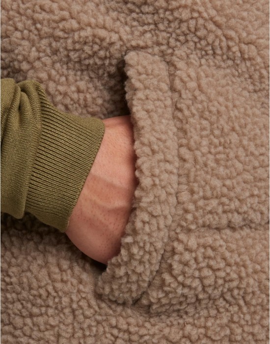 Грейка Basic Teddy Puffer Vest darktaupe XXL Грейка Basic Teddy Puffer Vest darktaupe XXL