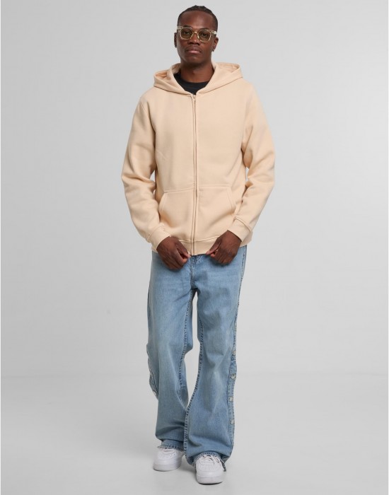 Суичър Basic Essential Zip Hoody sand XXL Суичър Basic Essential Zip Hoody sand XXL