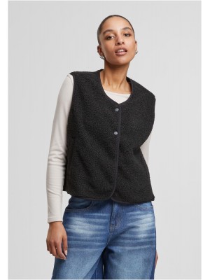 Грейка Ladies Buttoned Teddy Vest black XXL