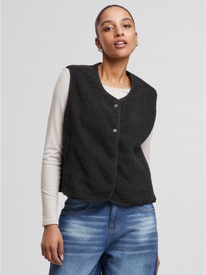 Грейка Ladies Buttoned Teddy Vest black XXL