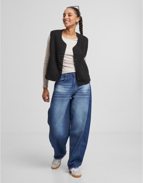 Грейка Ladies Buttoned Teddy Vest black XXL