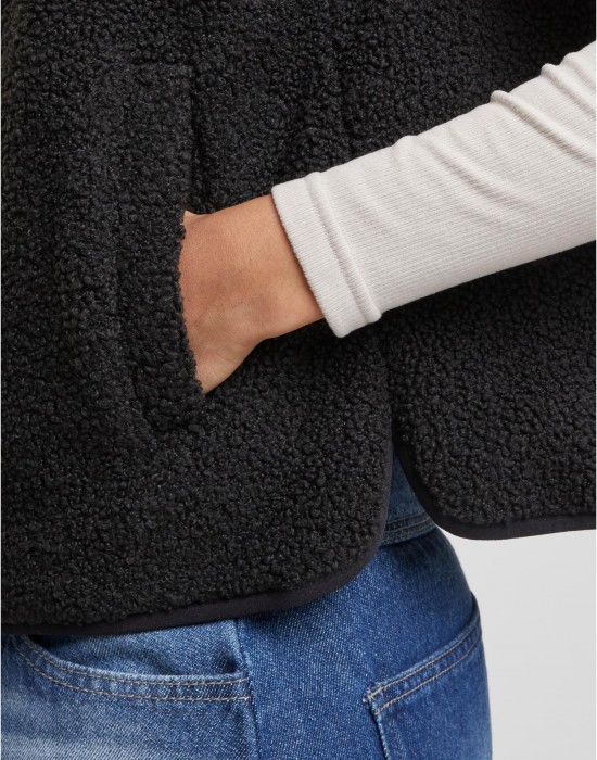 Грейка Ladies Buttoned Teddy Vest black XXL