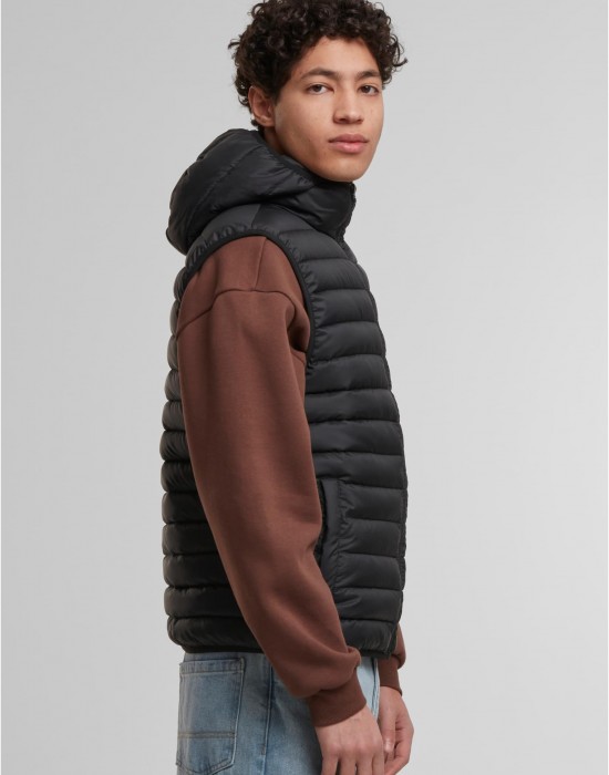 Грейка Basic Light Weigh Vest With Hood black XXL Грейка Basic Light Weigh Vest With Hood black XXL